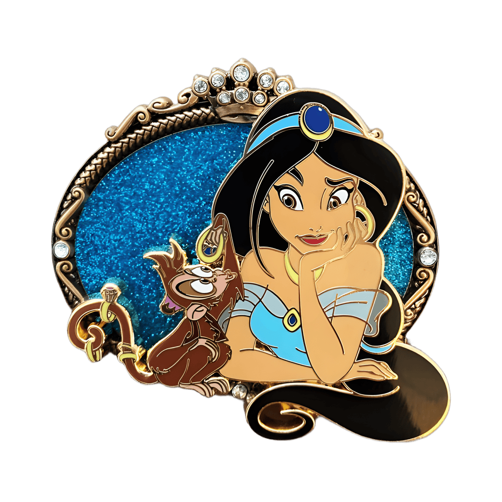 Jasmine & Abu Disney pin