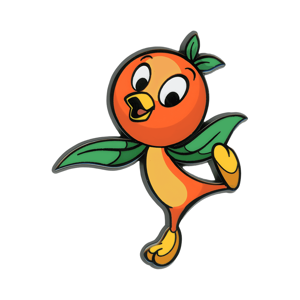 Orange Bird Disney pin