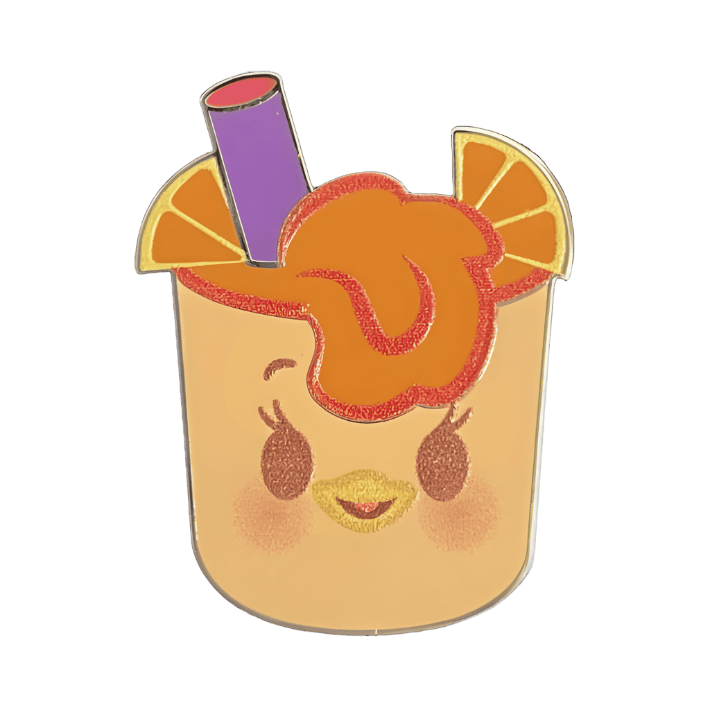 Gosalyn Mallard Fresh Squeezed Orange Juice Disney pin