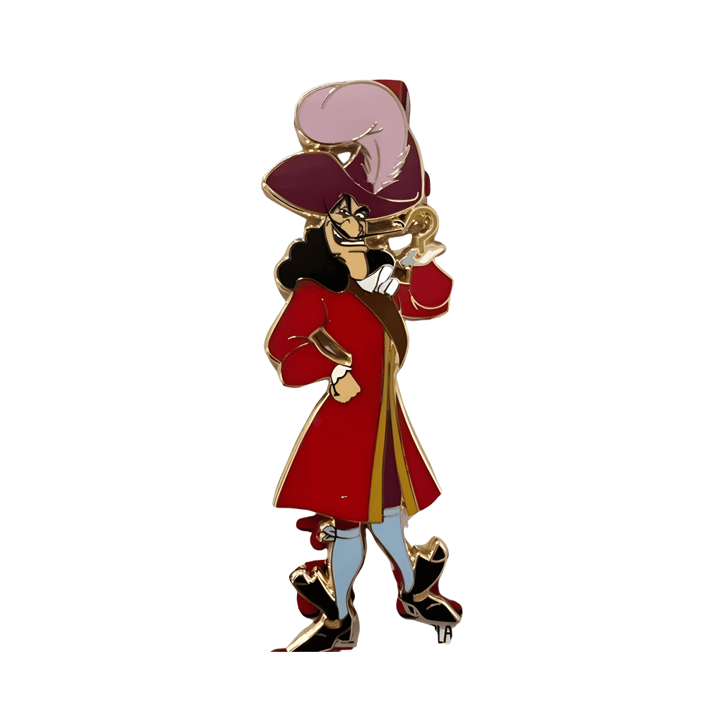 Captain Hook Disney pin