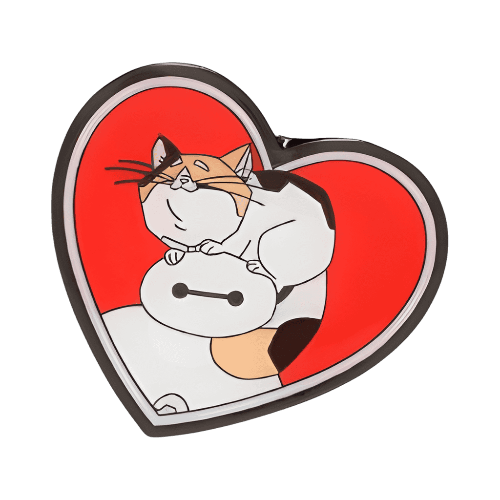 Baymax Mochi Heart Disney pin