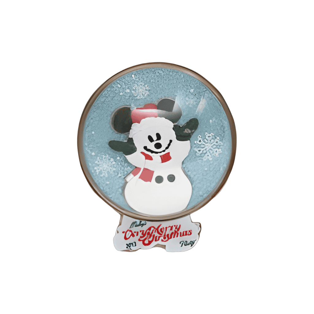 Mickey Snowmman Annual Passholder Disney pin