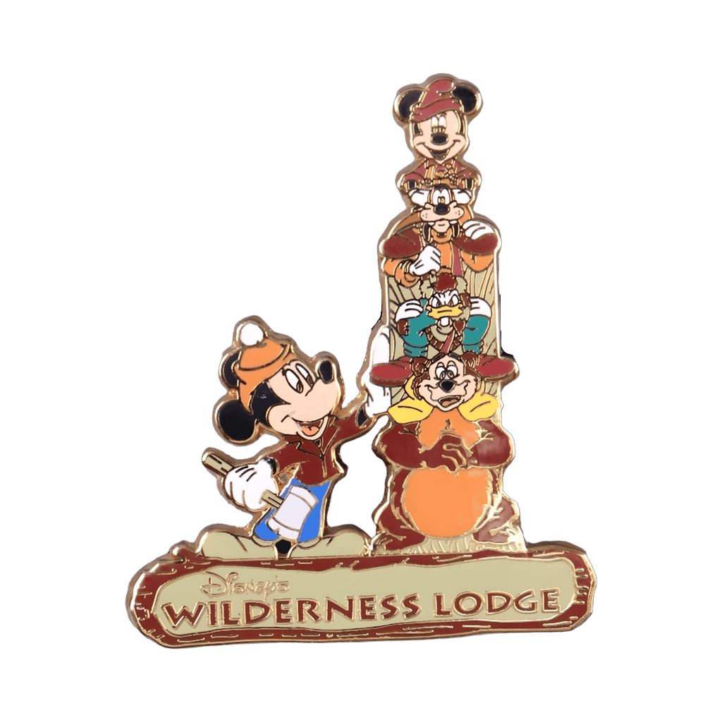 Character Totem Pole Disney pin