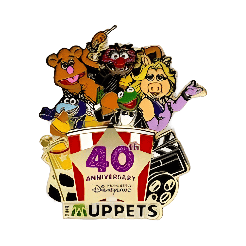 The Muppets 40th Anniversary Disney pin