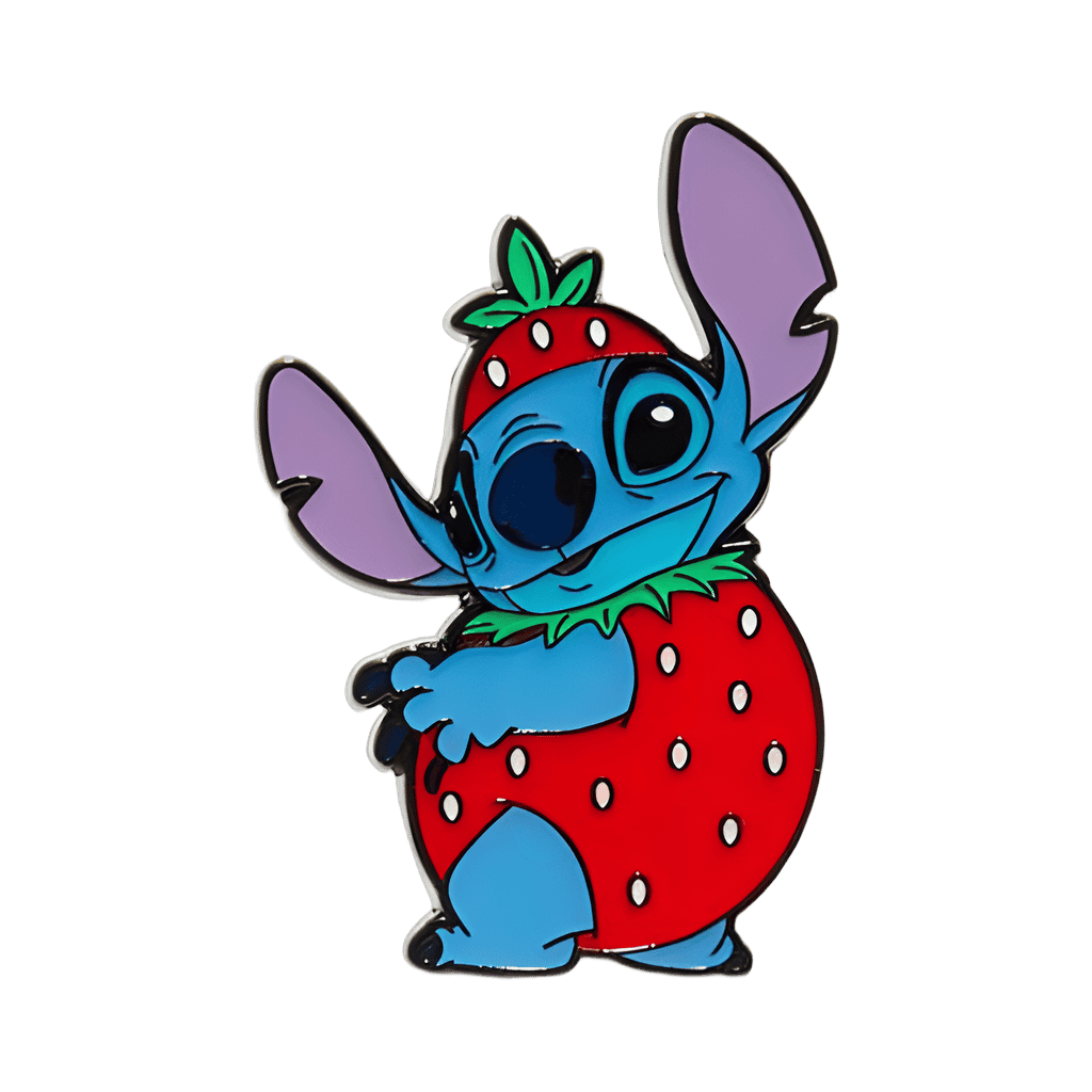 Strawberry Stitch Disney pin