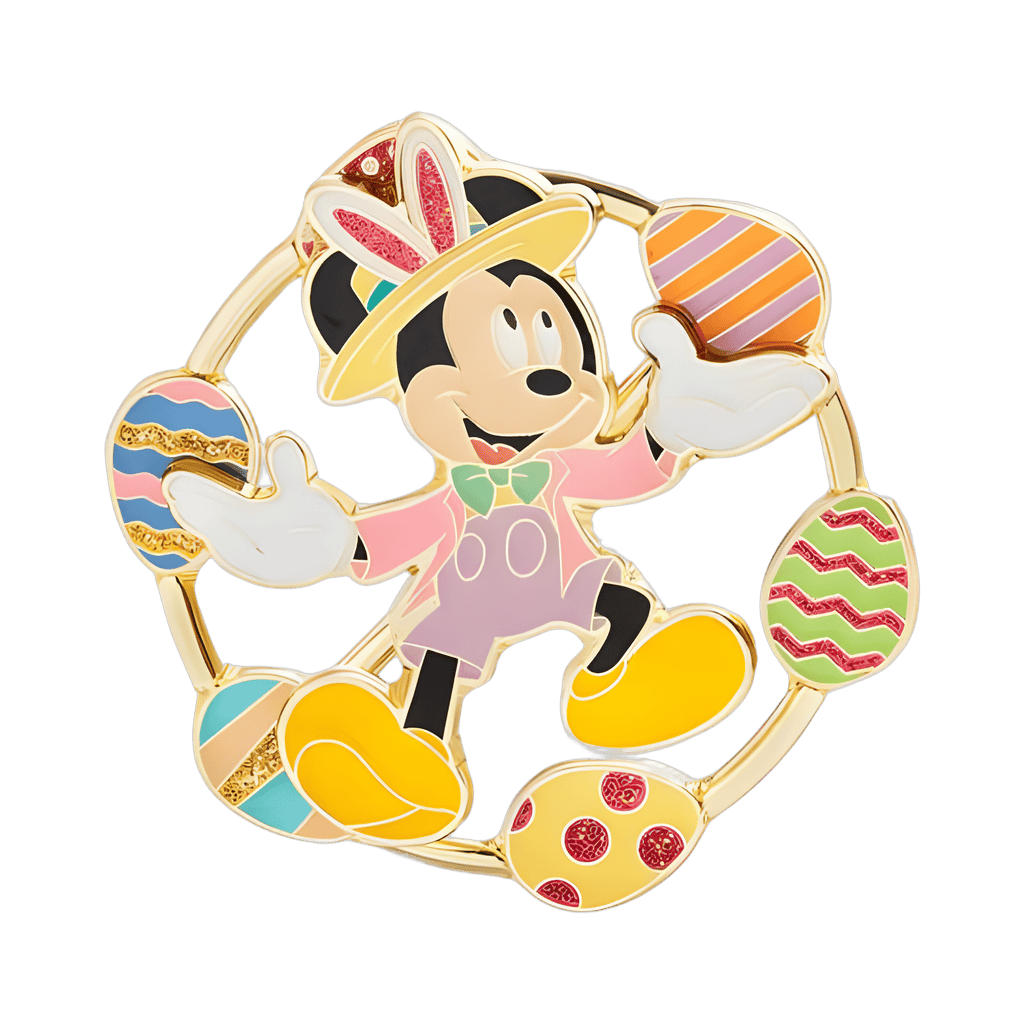 Mickey Mouse Easter Spinner Disney pin