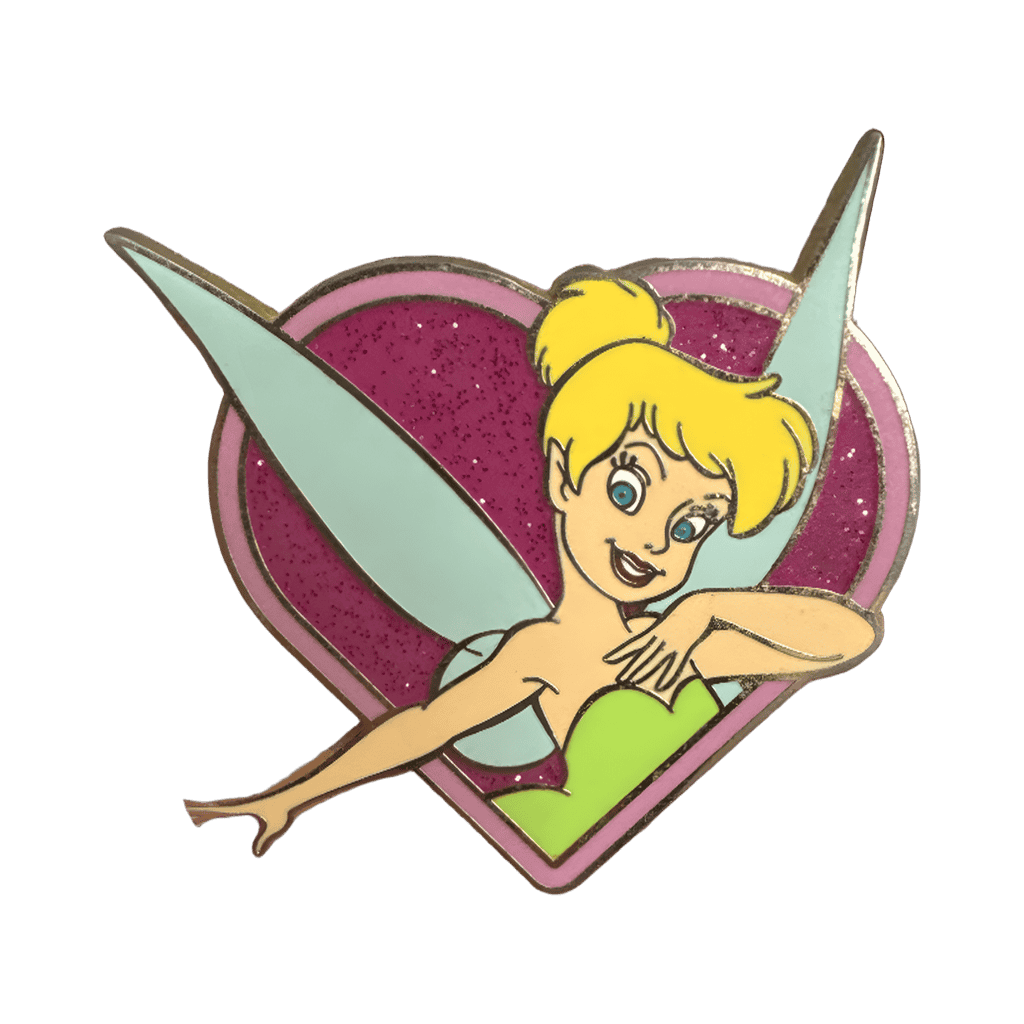Tinkerbell Pink Heart Disney pin