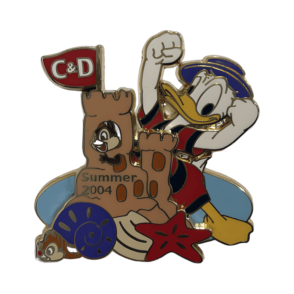 Donald Duck, Chip & Dale - Hula Dancing Disney pin