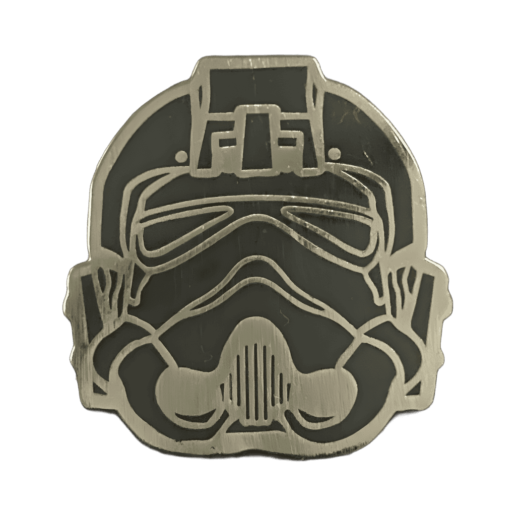 TIE Striker Pilot Helmet Disney pin