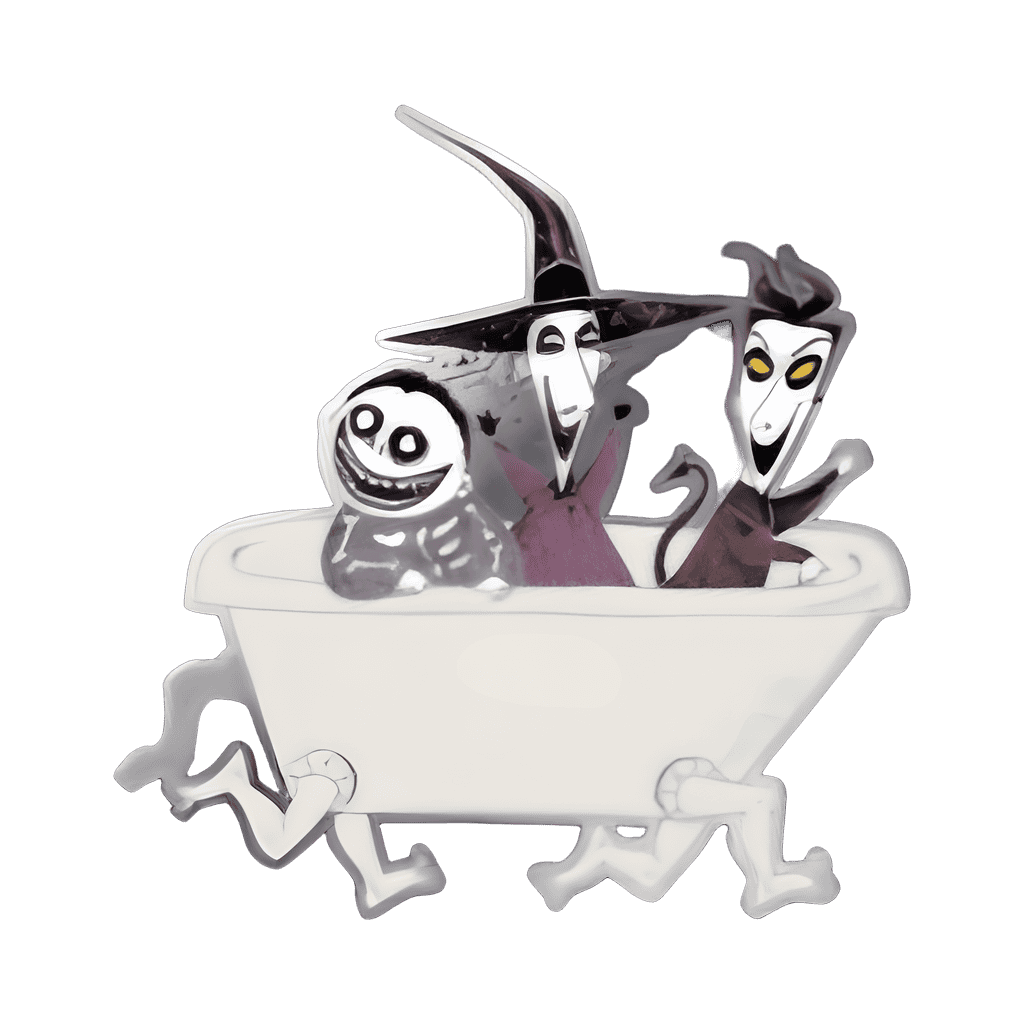 Lock, Shock, and Barrel in Tub Disney pin