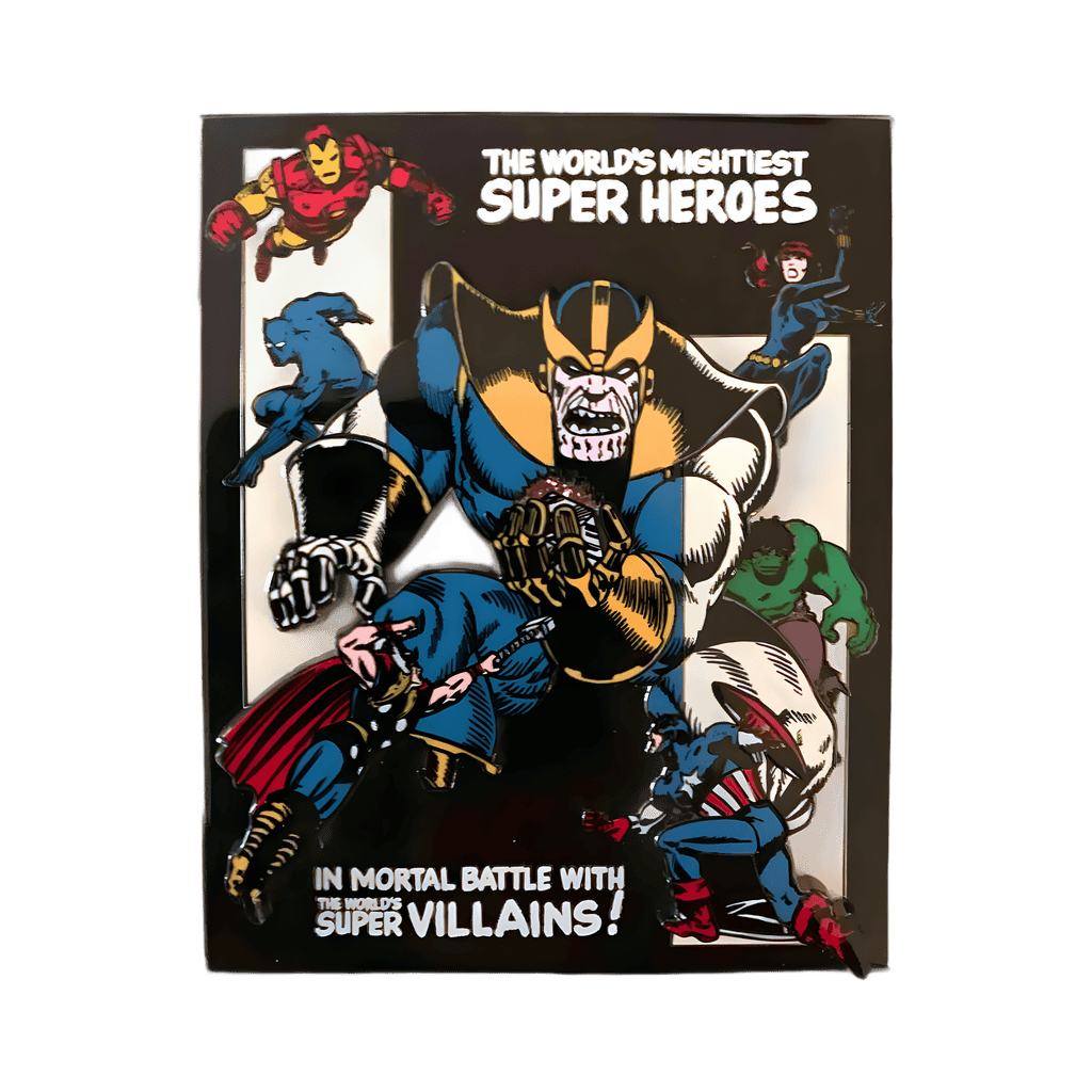 The World's Mightiest Super Heroes vs The World's Super Villains! Disney pin