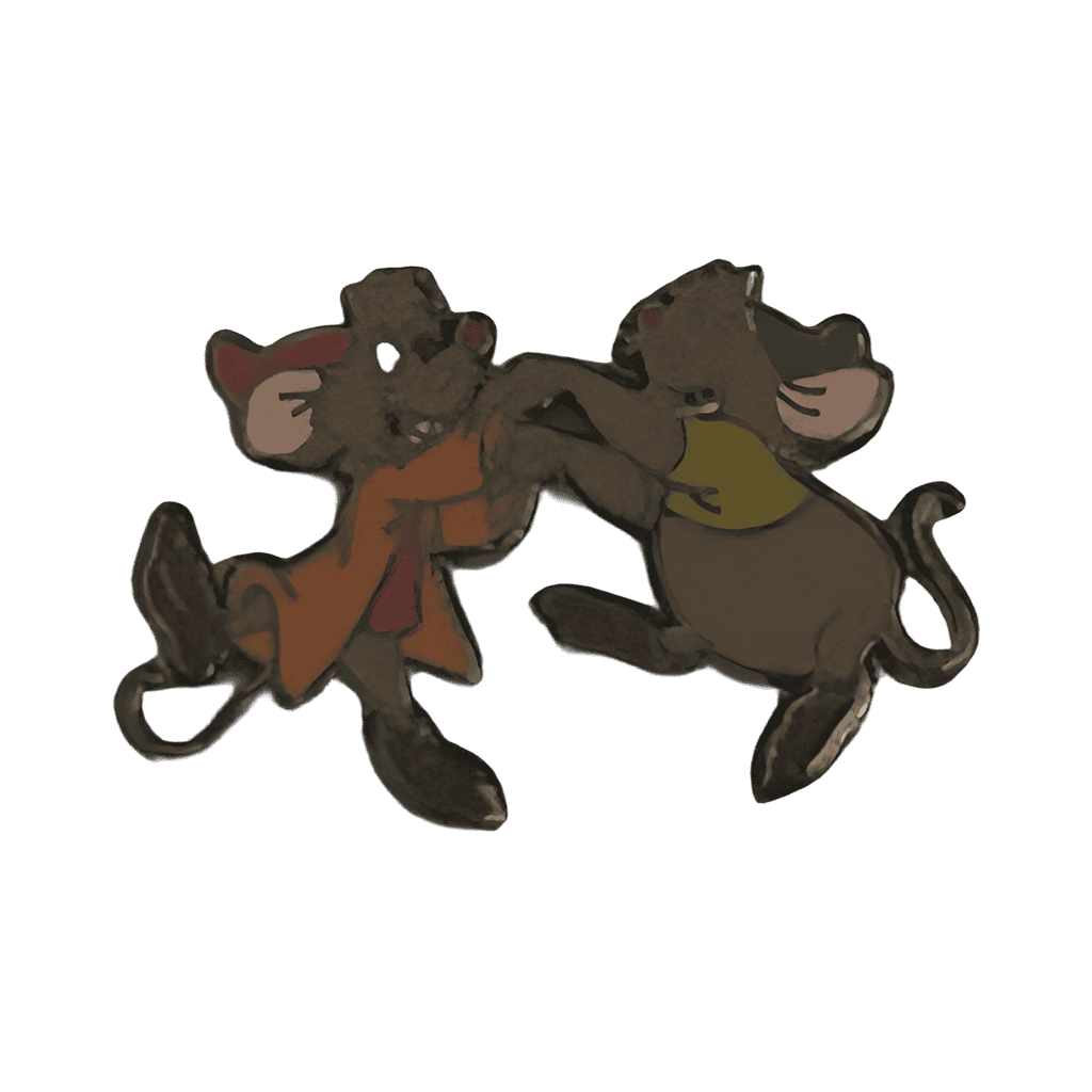 Jaq and Gus Disney pin