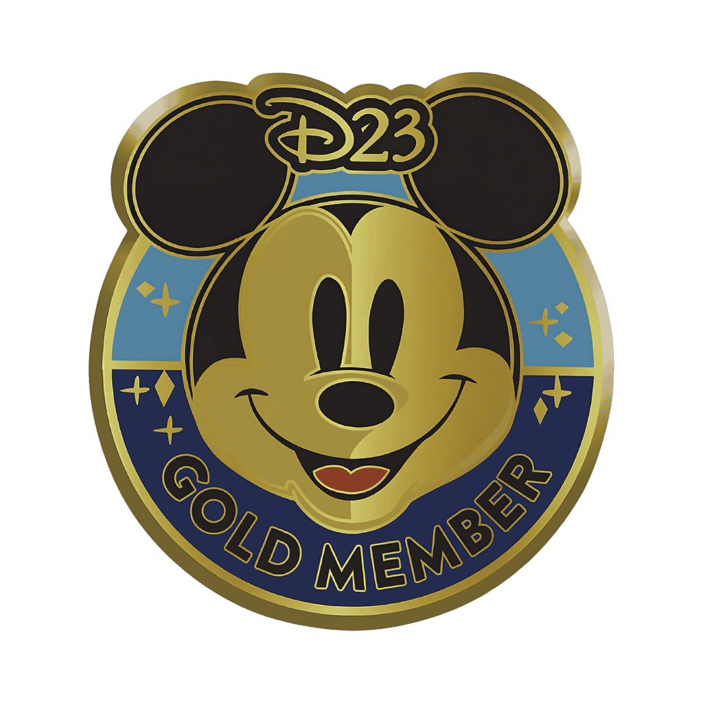 Mickey Mouse D23 Gold Member Disney pin
