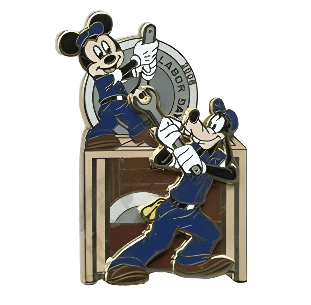 Labor Day 2008 - Mickey and Goofy Disney pin