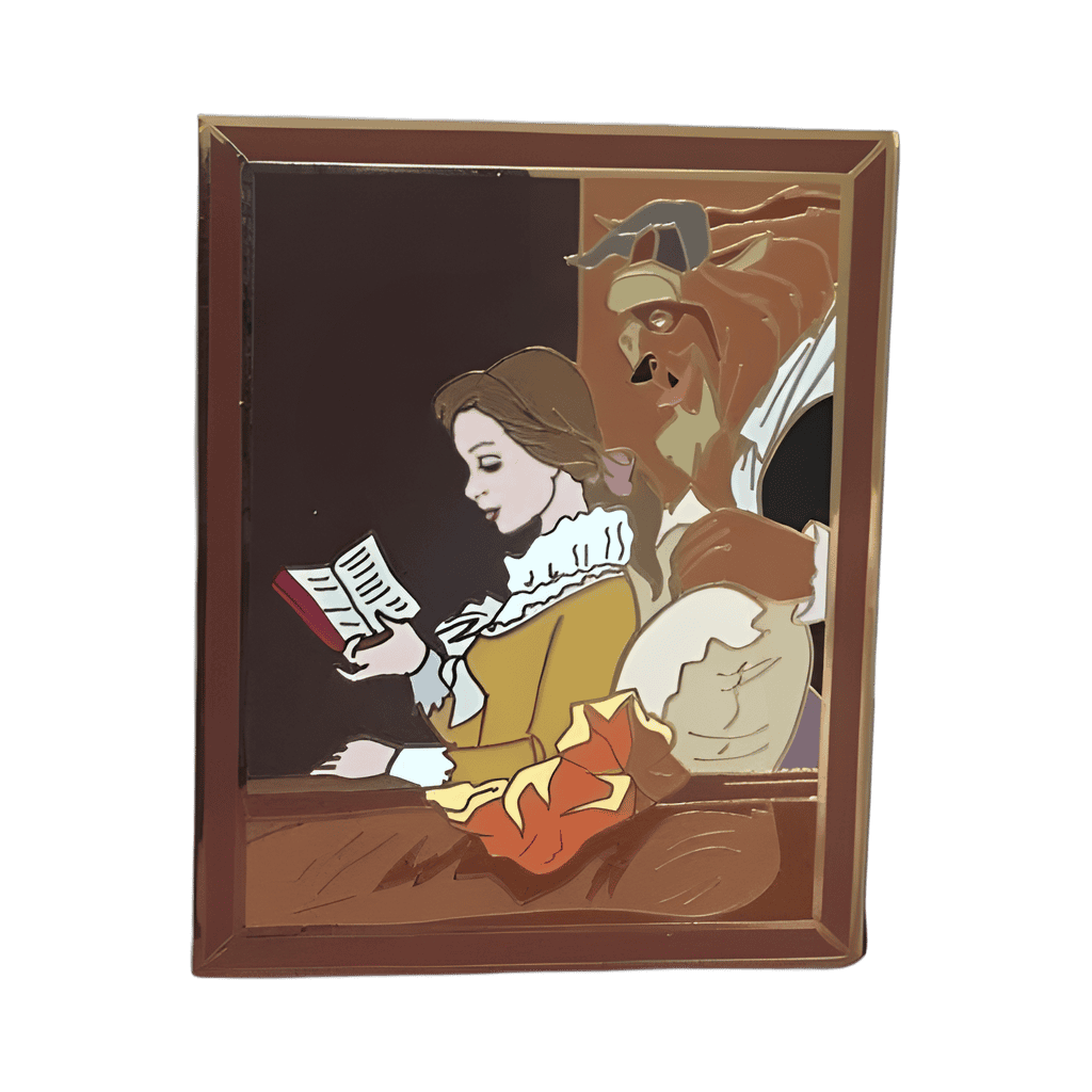 Belle & Beast Disney pin