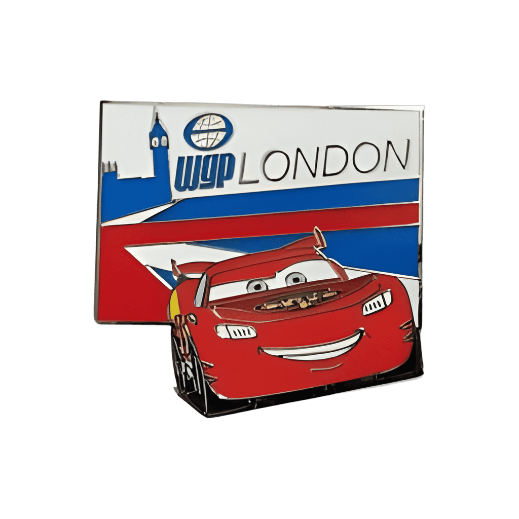 Lightning Mcqueen London Disney pin