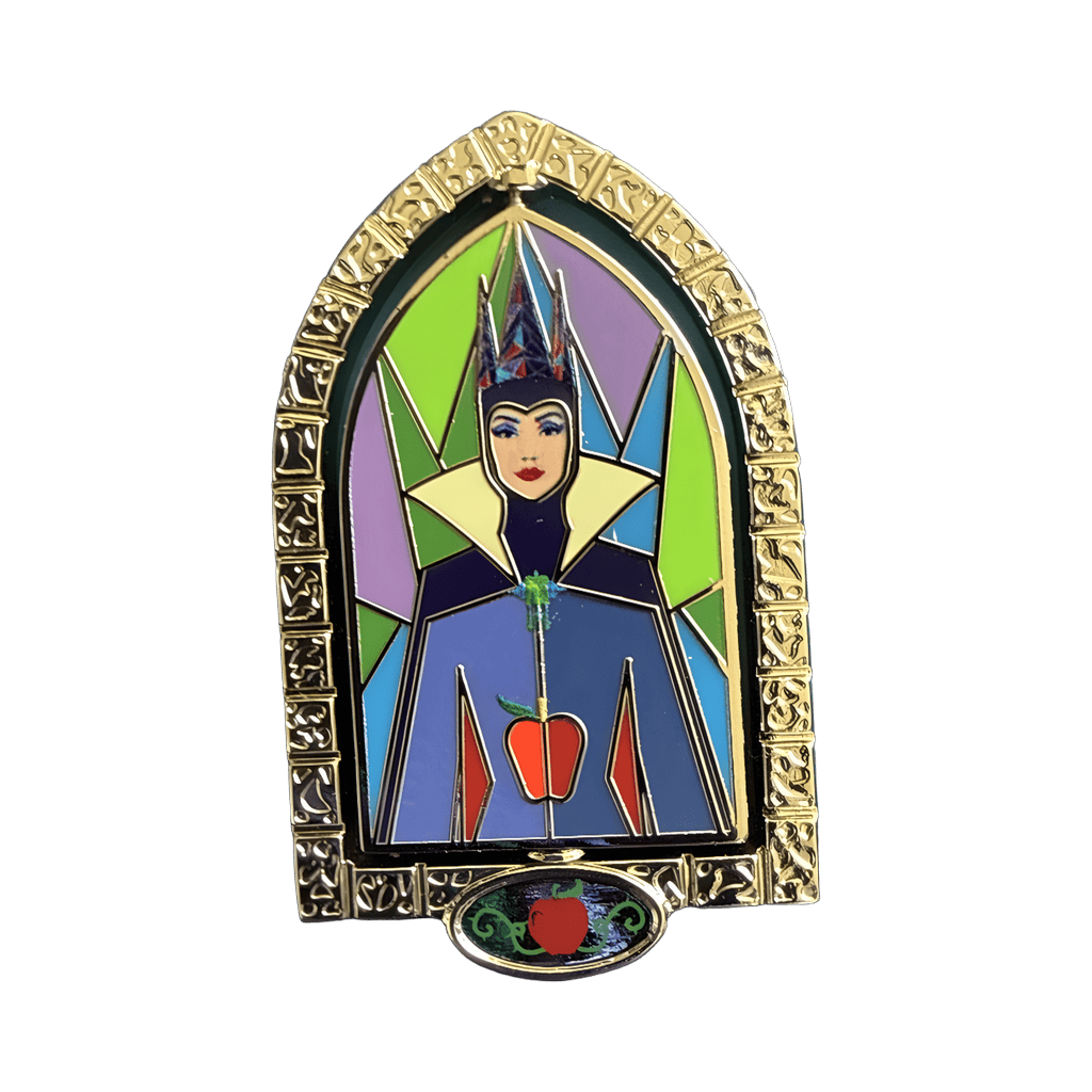 Snow White and Evil Queen Spinner Pin Disney pin