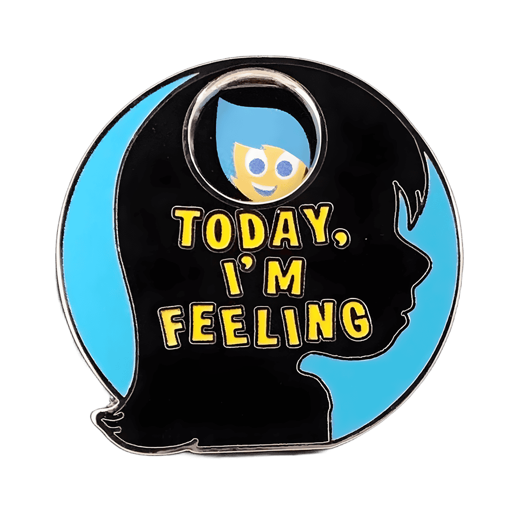 Today, I'm Feeling Mood Spinner Disney pin