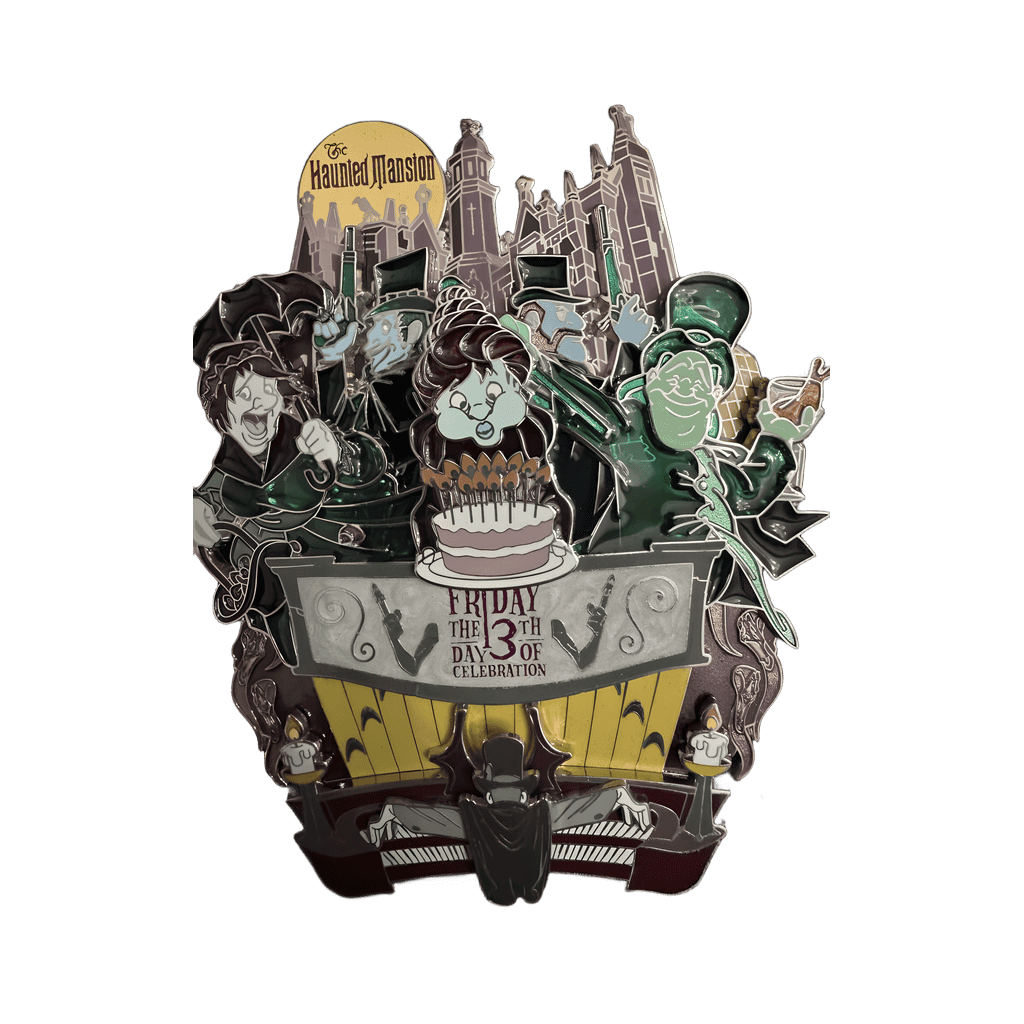 The Haunted Mansion - Friday the 13th Day of Celebration Jumbo Disney pin