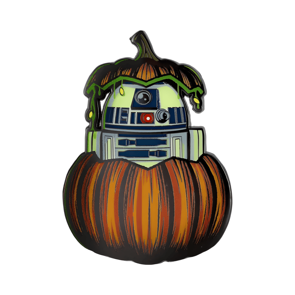 R2-D2 in a Pumpkin Disney pin