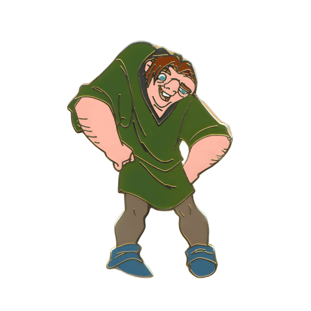 Quasimodo Disney pin