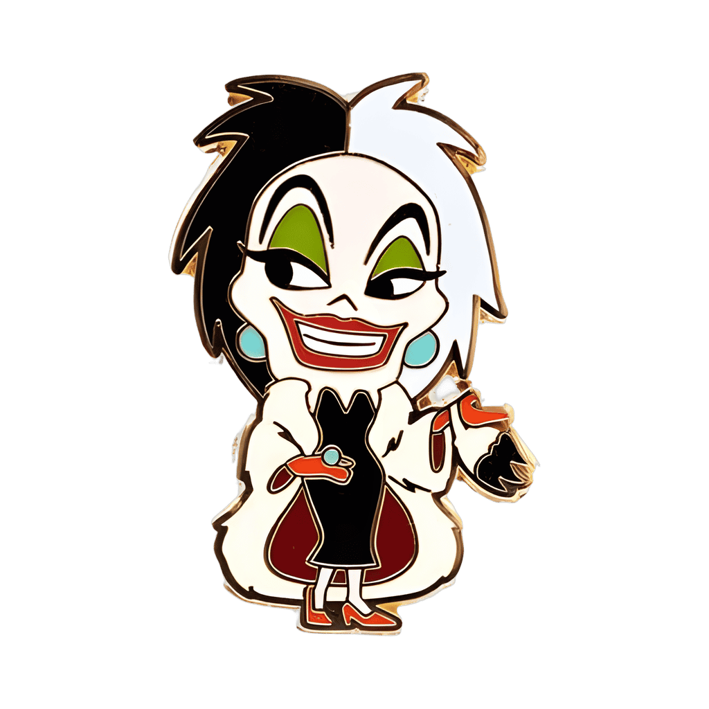 Cruella Disney pin