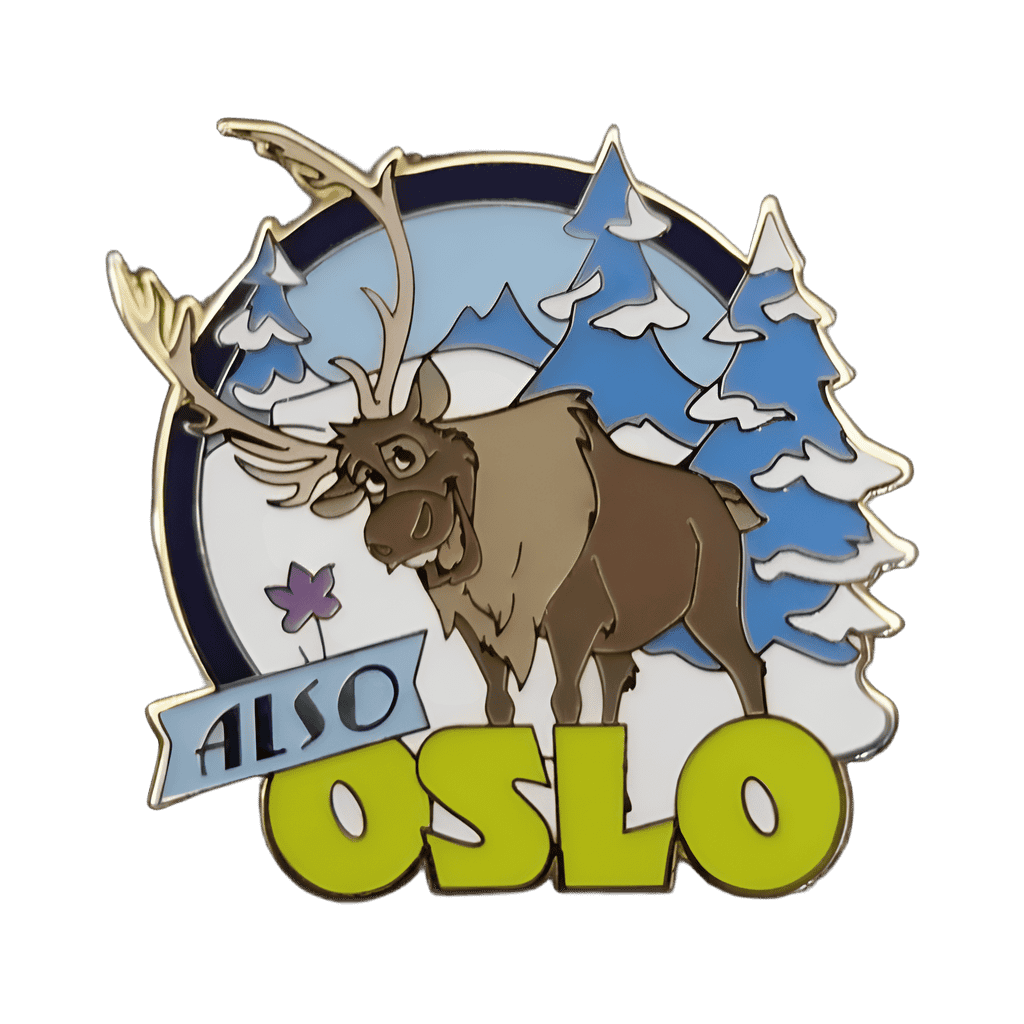 Also Oslo - Sven Disney pin