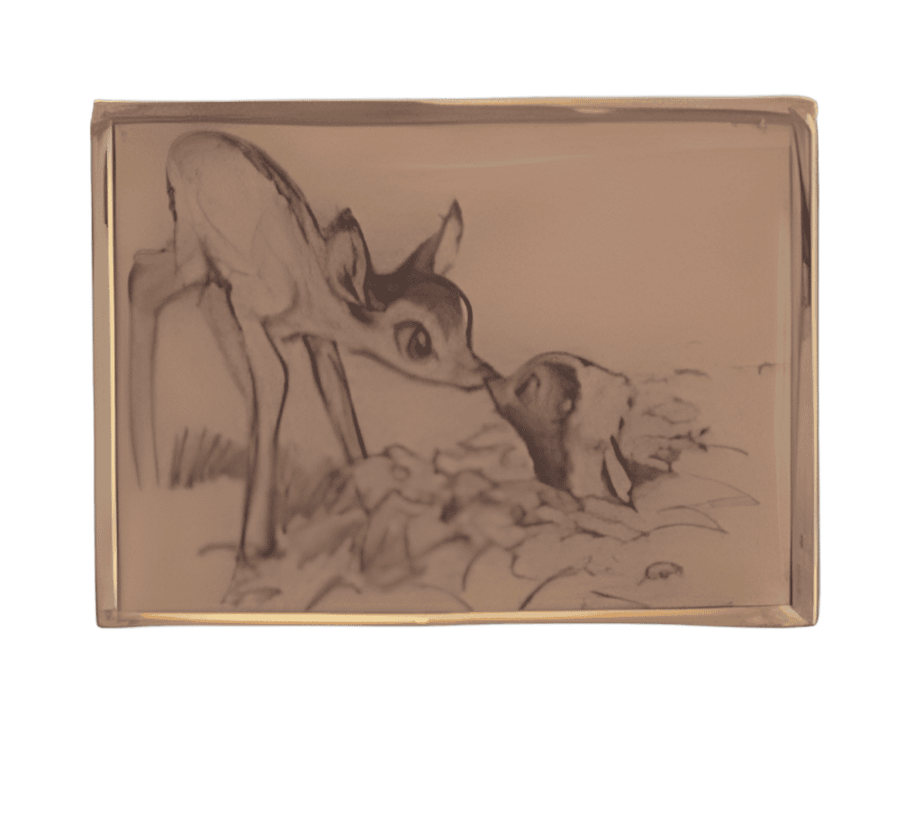 The Magic of Animation Framed Pin set - Bambi (1942) Disney pin