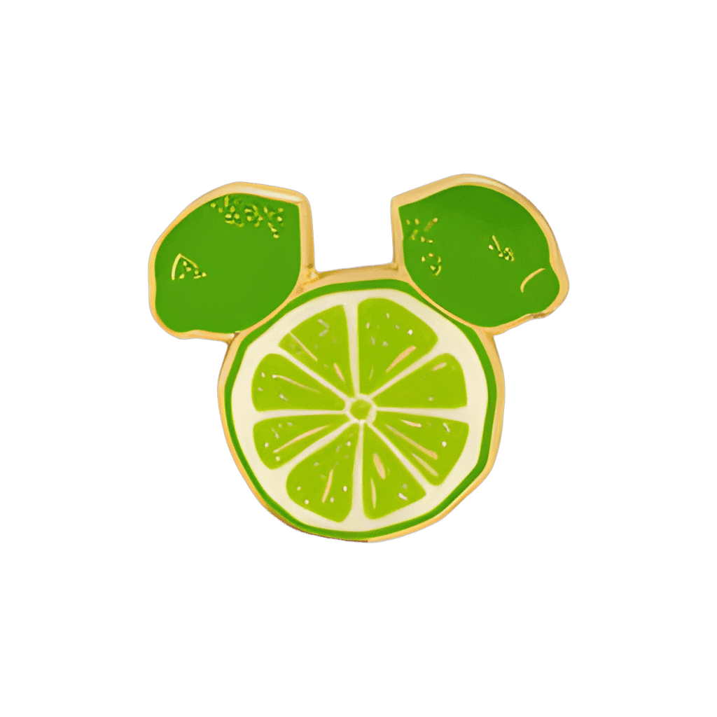Lime Mickey Icon Disney pin