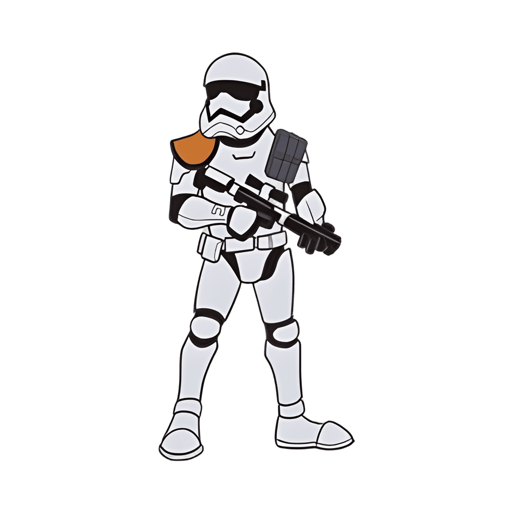 First Order Storm Trooper Disney pin