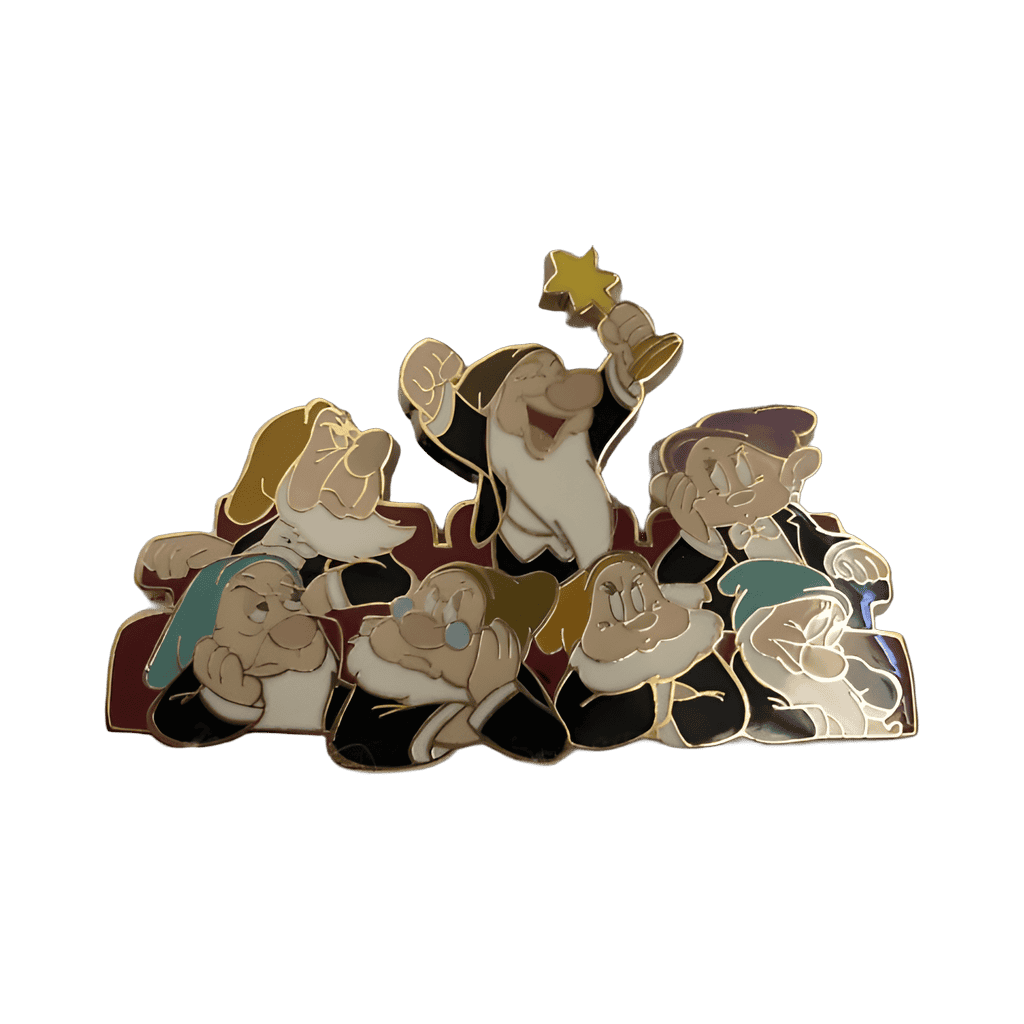 Red Carpet Series - The Seven Dwarfs Disney pin