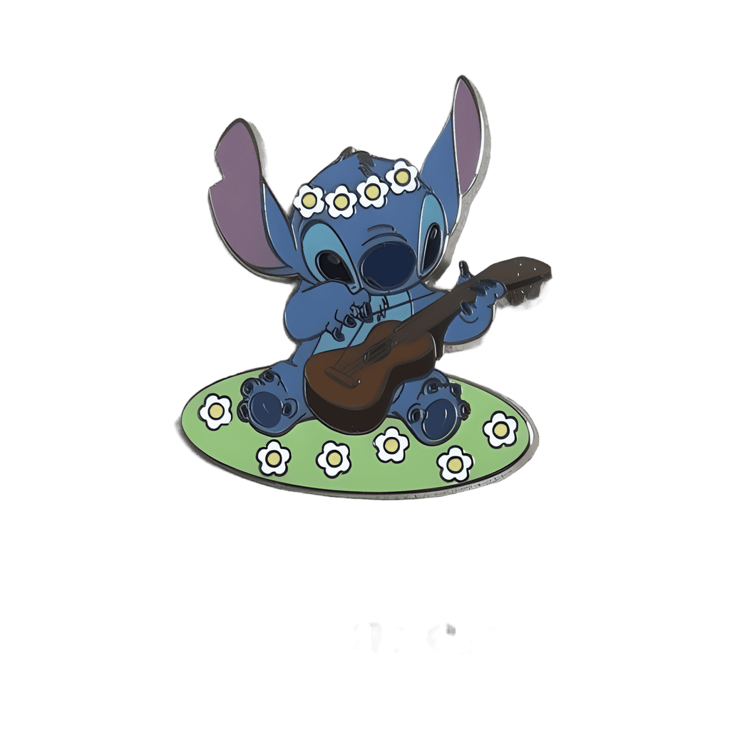 Stitch Playing a Ukelele Disney pin