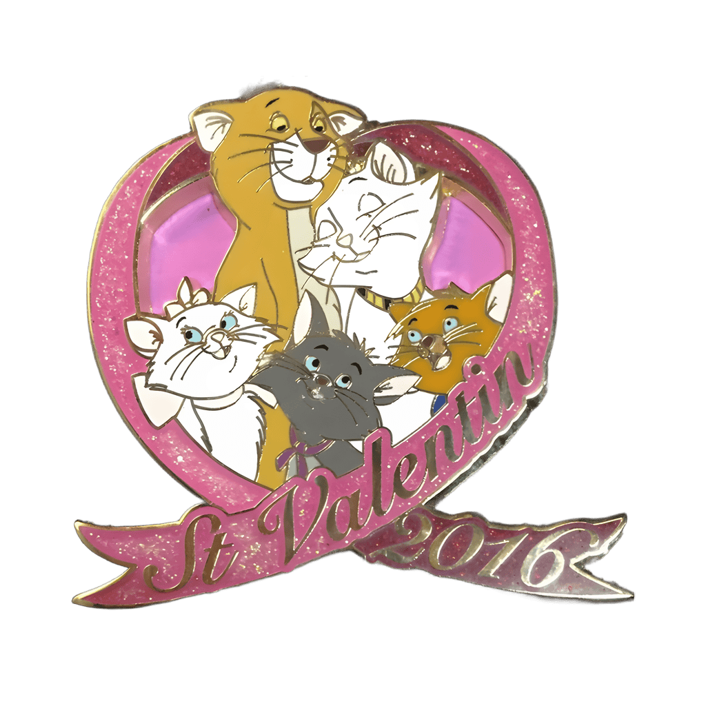 Aristochat - Valentine’s Day Disney pin