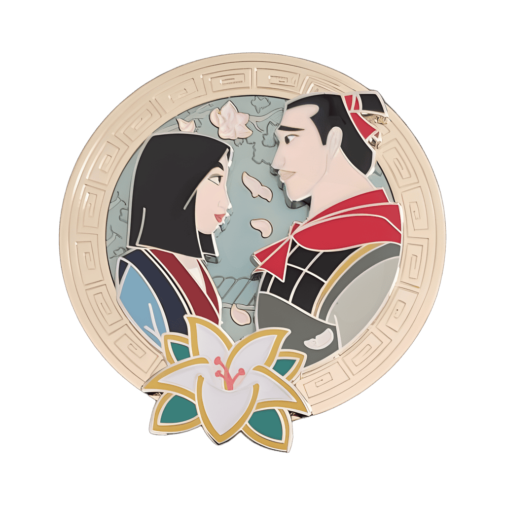 Mulan & Li Shang Disney pin