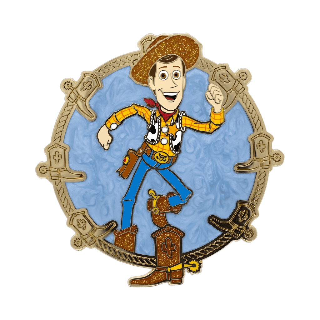 Woody with Boot Disney pin