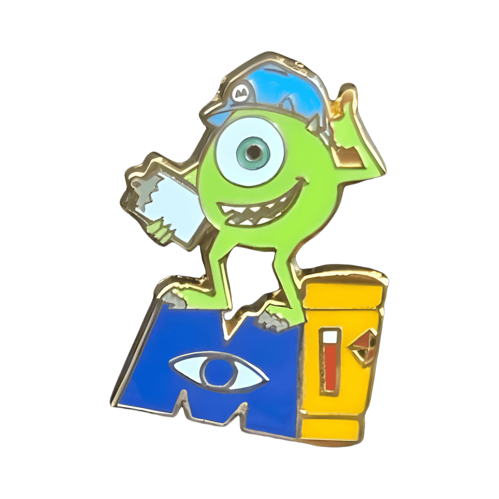 Mike Wazowski with Scream Canister Disney pin