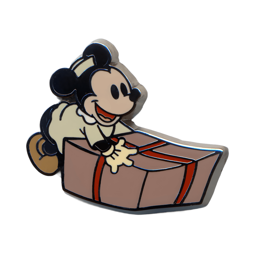 Set #2 - Orphan Mouse with Present Disney pin