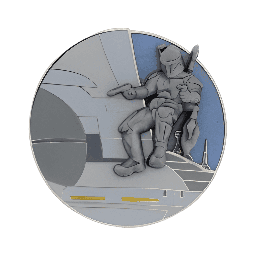 Kamino with Jango Fett Disney pin