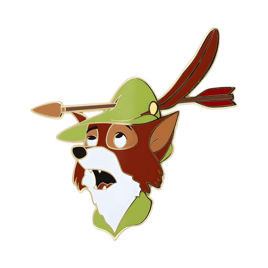 Robin Hood Portraits Collection — Robin with Arrow in Hat Disney pin