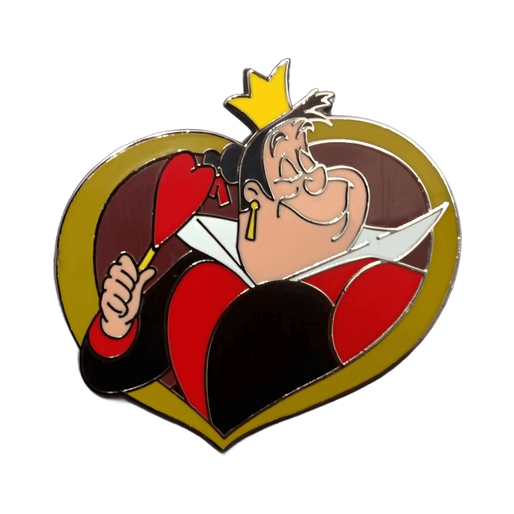 Queen of Hearts Disney pin