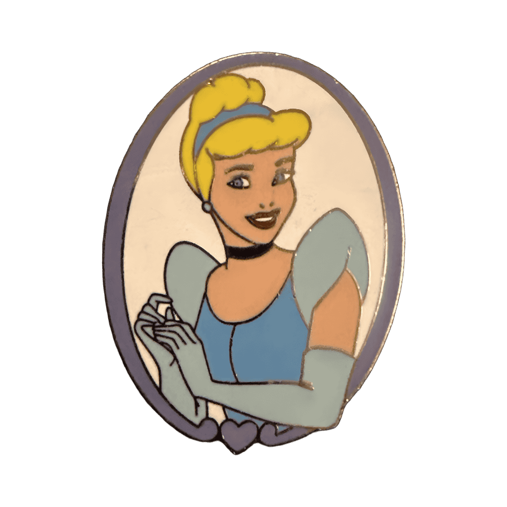Cinderella in Purple Frame Disney pin