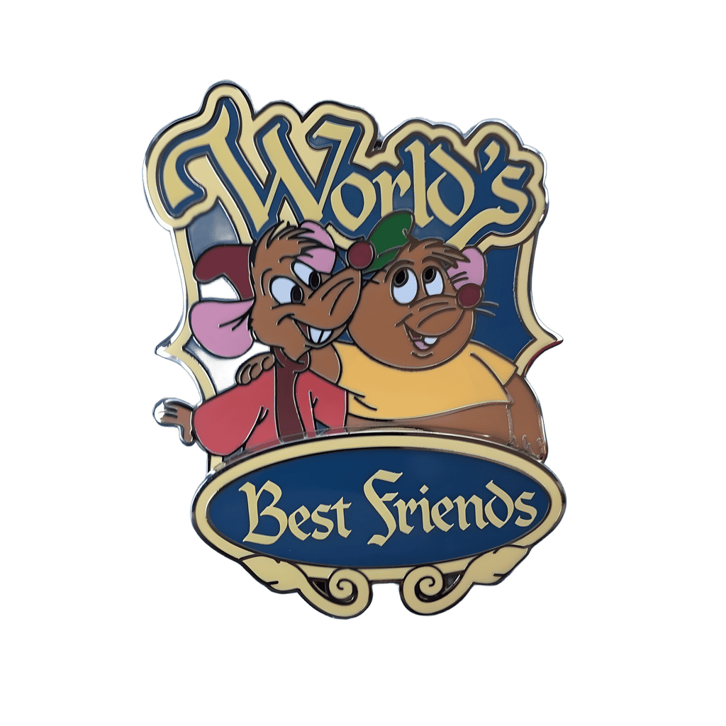 Jaq and Gus Disney pin