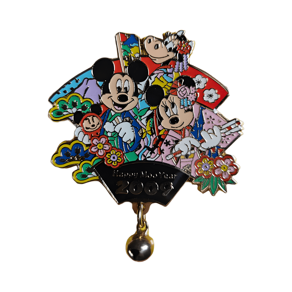Happy Moo Year with Mickey, Minnie, and Clarabelle Disney pin