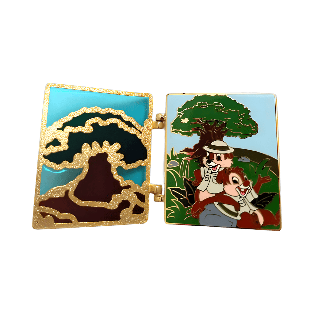 Chip & Dale - Tree of Life Disney pin