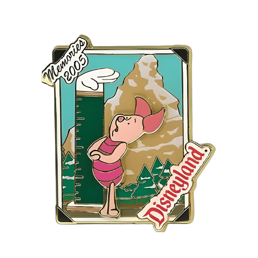 Piglet at the Matterhorn Disney pin