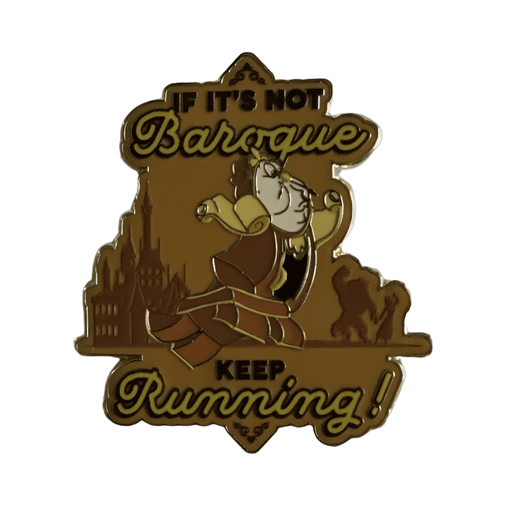 Boxed Set - If It's Not Baroque, Keep Running! Disney pin
