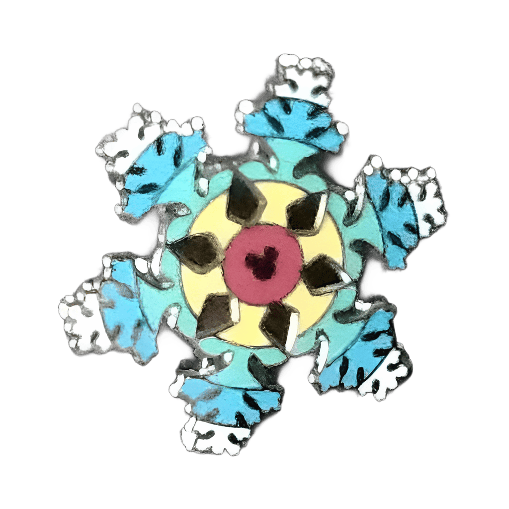 Adventure Thru Inner Space Microscopic Snowflake Disney pin