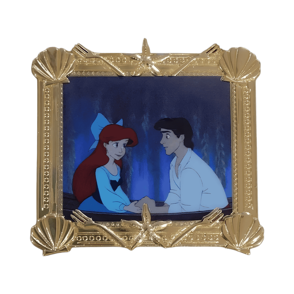 Ariel and Eric Disney pin
