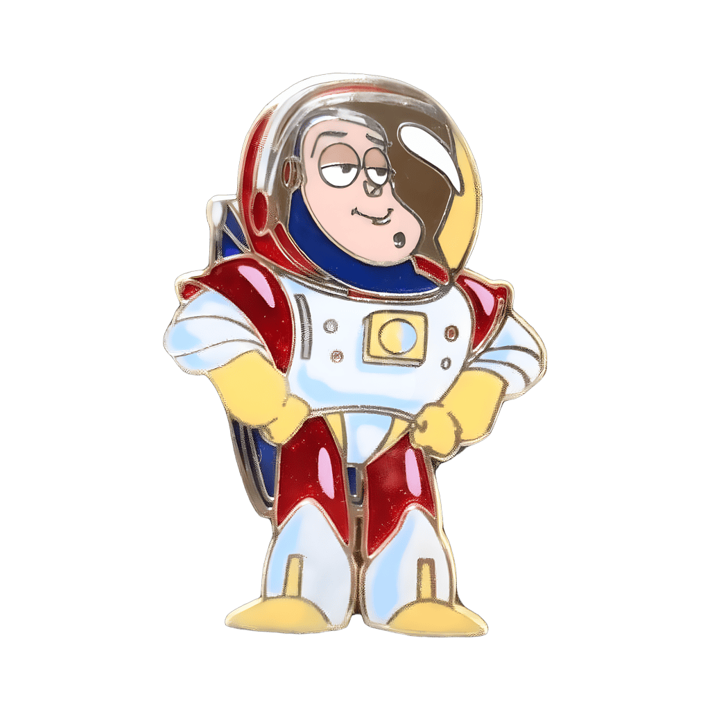 Buzz Lightyear concept art Disney pin