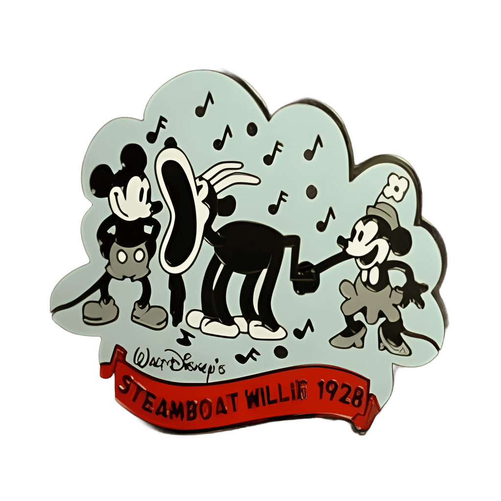 Steamboat Willie 1928 Disney pin